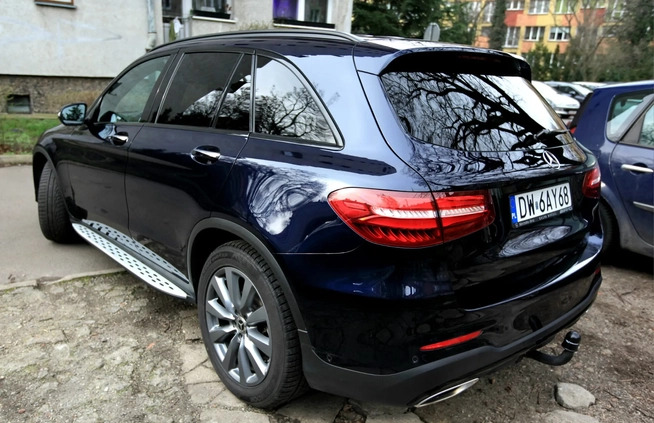 Mercedes-Benz GLC cena 154900 przebieg: 84000, rok produkcji 2018 z Wrocław małe 121